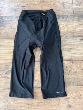 Nishiki Black Athletic Cycling capris